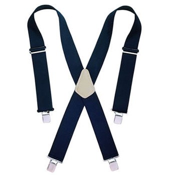 CLC 110BLK Work Suspenders, Black ~ 2"