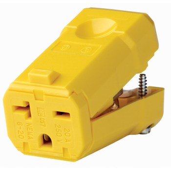 Leviton 021-5459-VY Python Female Connector ~ 20A-250V