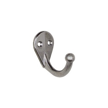 Nickle Single Clothes Hook, Mpb 162 