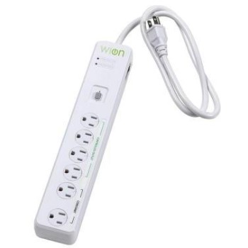 WiON Indoor Wi-Fi Surge Protector and Switch 