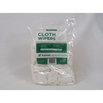 2.5lb White Knit Rags
