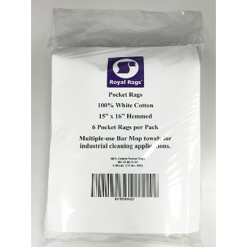 01462 6pk Pocket Rags