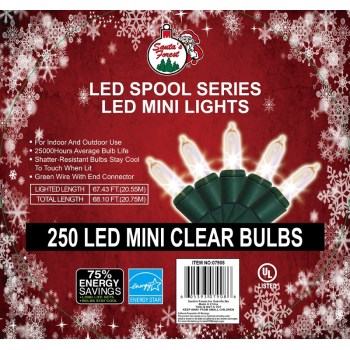 250ct Clear Mini Led