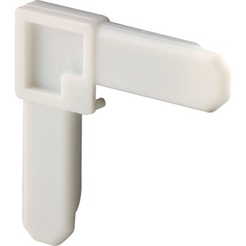 Plastic Screen Frame Corner, White - 5/16", 4pk