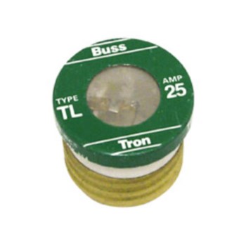 Bussmann Type TL Time Delay Plug Fuse - 25A