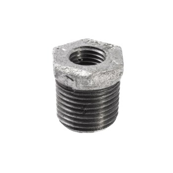 Anvil/Mueller Malleable Hex Bushing, Galvanized - 2" x 1-1/2"