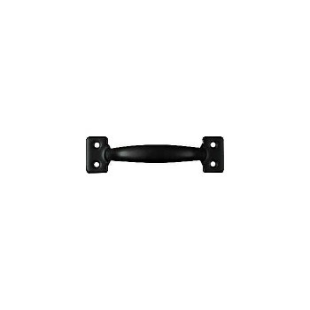 Black Finish Utility Pull, Visual Pack 171 6 - 1/2 inches 