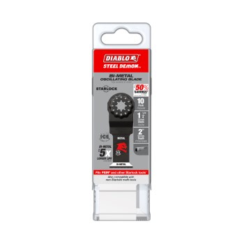 Diablo Steel Demon Starlock Metal Blade - 1-1/4", 10pk