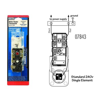 Water Heater Combination Thermostat