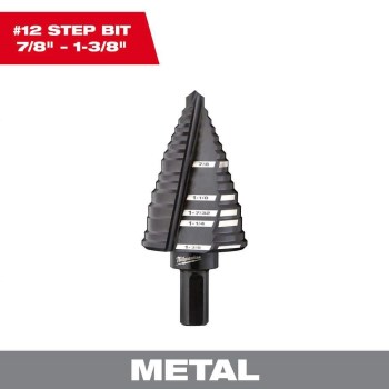 5 Step Bit  7/8" to 1-3/8" 