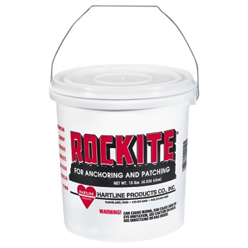 Rockite Quick Setting Cement - 10 Lb Pail