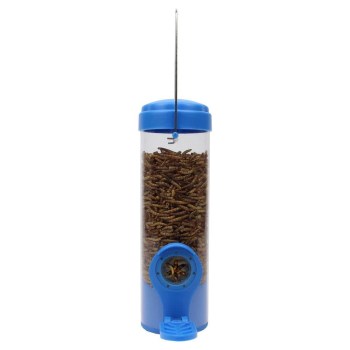 Perky-Pet Dried Mealworm Bird Feeder with FlexPorts