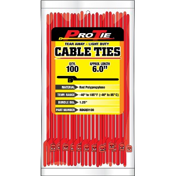 Cable Ties ~ 6in. 100pk 