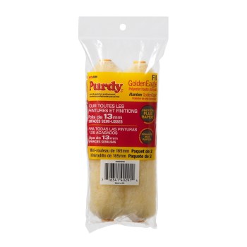 Purdy Golden Eagle Mini Roller Cover - 6-1/2" x 1/2" Nap, 2pk