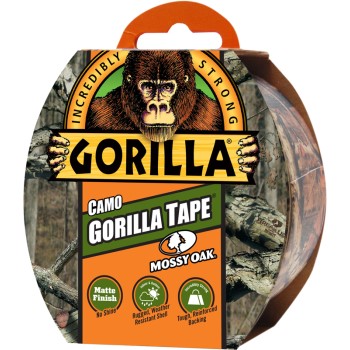 Gorilla Tape, Mossy Oak Camo ~ 1.88" x 9 Yd.