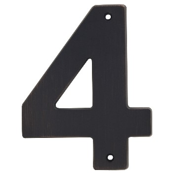 House Number 4, 5 inches