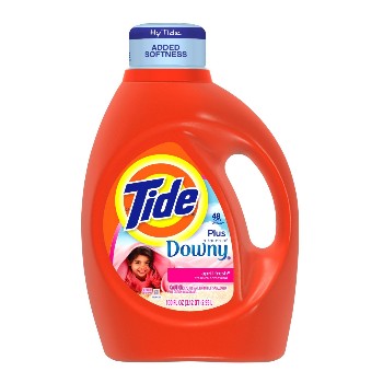 Tide Liquid Plus w/Downy Fabric Softener ~ 100 ounces