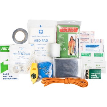 LifeGear Quick Grab 88 Piece First Aid & Survival Kit