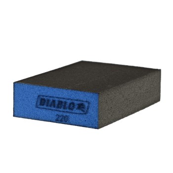 Diablo Large Flat Edge Sanding Sponge, Ultra Fine - 220G