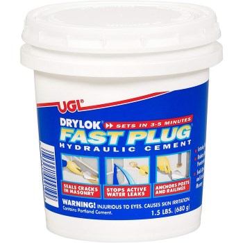 DRYLOK  Fast Plug Hydraulic Cement ~ 1.5 Lbs
