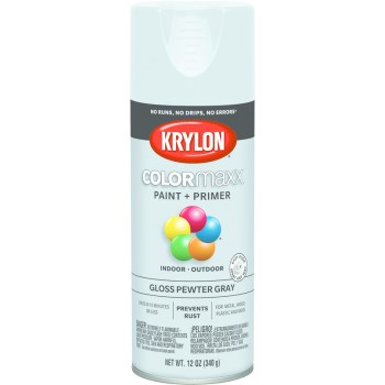 Krylon K05531007 5531 Sp Gl Pewter Gray