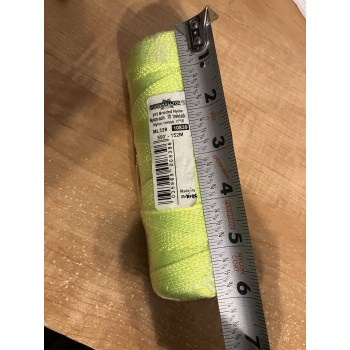 Marshalltown Braided Mason Line, Yellow    #18 x 500'