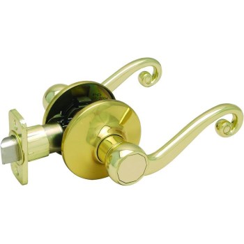 44-5197 Clear Pack-Polished Brass Montevallo Passage Lock