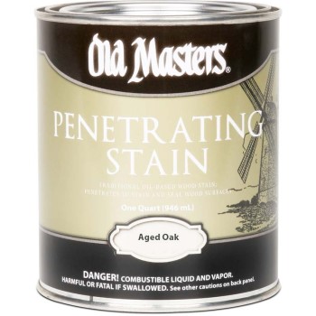 Old Masters 44501 Penetrating Stain,  Aged Oak ~ Gallon