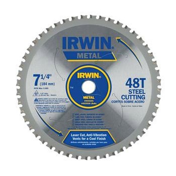 Irwin 4935555 Ferrous Steel Blade ~ 7.25" 48T 