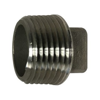 1/8 Ss Cored Plug
