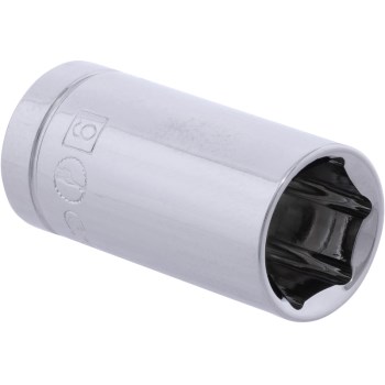 Socket, 6-Point - 1/4" Drive, 9mm