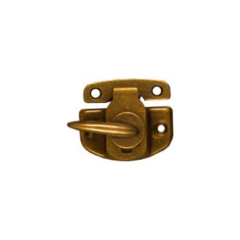 Sash Lock, Antique Brass