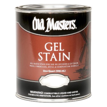 Old Masters 81808 Oil-Based Gel Stain, American Walnut ~ Pint 