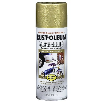 Metallic Gold Spray Paint, Gold Metallic Spray Paint 11 Oz Rust Oleum  American