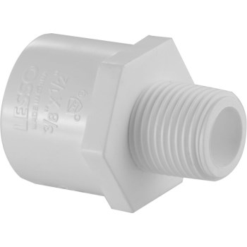 3/4" x 1/2" Schedule 40 Male MPT x Slip Adapter