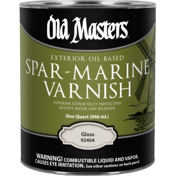 Spar-Marine Varnish, Gloss ~ Quart