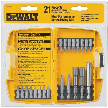 Screwdriving Set, 21 pieces