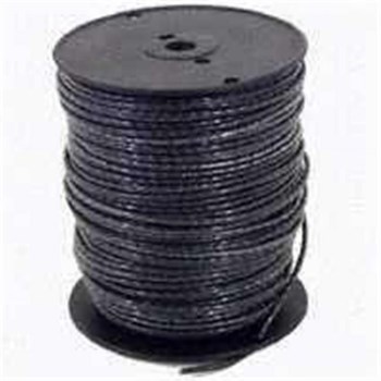 Stranded Copper Wire, THHN, Black - 6 AWG