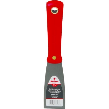 Red Devil 4823 Putty Knife, Stiff Blade ~ 1 1/2"