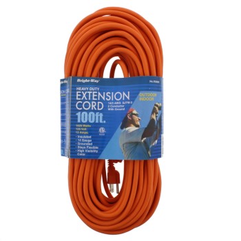 Heavy Duty Indoor/Outdoor Cord ~ 100 ft.