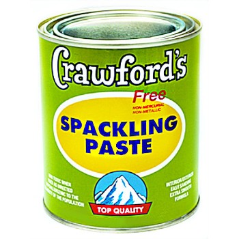 Crawfords 31904 Spackling Paste,  Interior/Exterior Vinyl ~ Quart