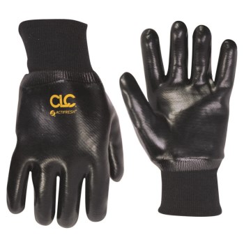 CLC PVC Dipped Work Gloves with Knit Wrist - Large