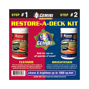 Twp/gemini 895 Restore-a-deck Cleaner & Brightener Kit