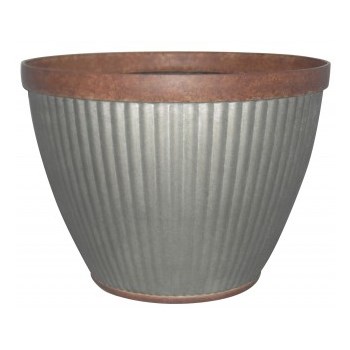 Wetlake Design Series Galvanized Planter ~ 20 1/2"