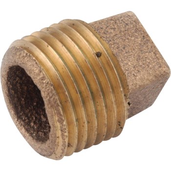 Anderson Metals Lead Free Brass Cored Plug - 1"