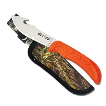 Outdoor Edge   WS-10C Wild-Skin Skinning Knife, Orange 