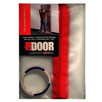 Zipwall ZDS Standard Doorway Zipdoor ~ 3 x 7