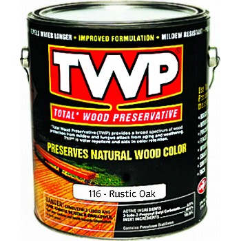 TWP/Gemini TWP116-1G Wood Preservative, Rustic Oak ~ Gallon