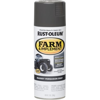 Farm & Implement Spray Paint, Massey Ferguson Gray ~ 12 0z