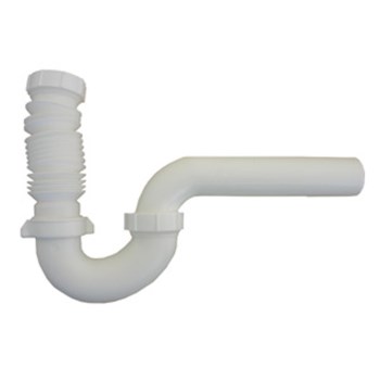 Lasco Flexible P-Trap, White - 1-1/4" or 1-1/2"